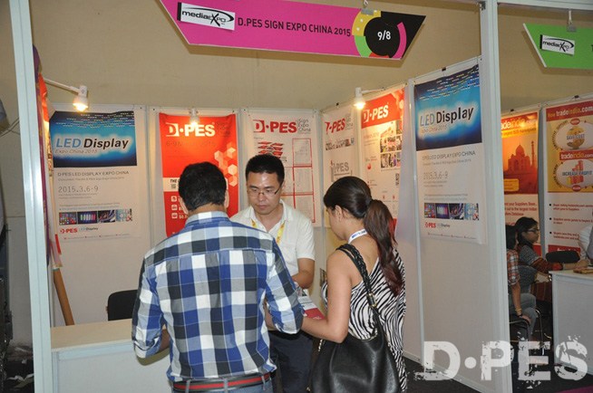 The first station of D·PES international promotion:34th Delhi Media Expo of India