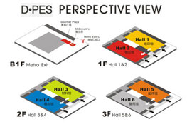 2014 D·PES SIGN EXPO Latest floor plan