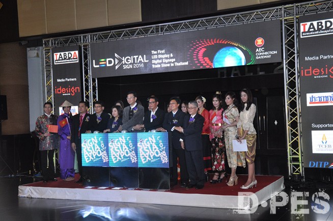 The 7th Stop of D·PES – The Sign Asia Expo 2014